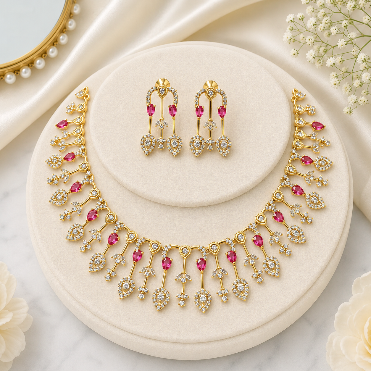 Pink Stone Set