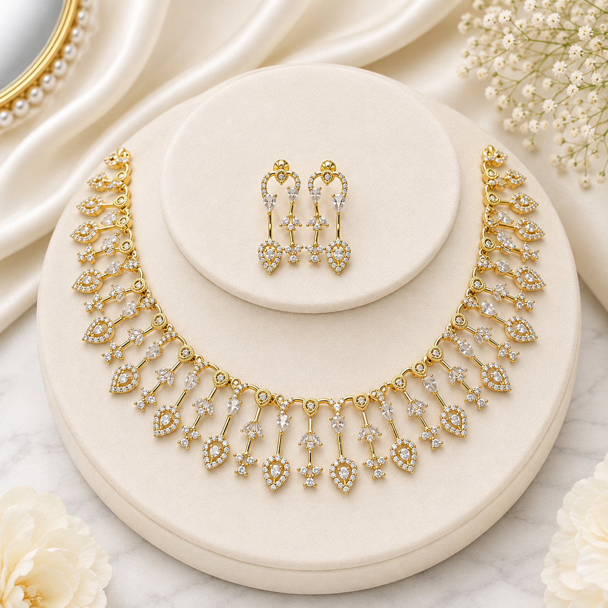 White Stone Set