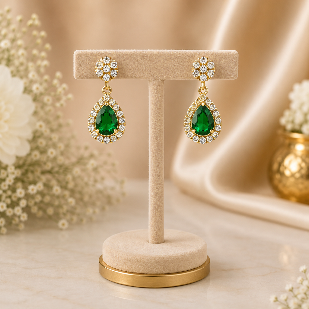 Emerald Vine Charm