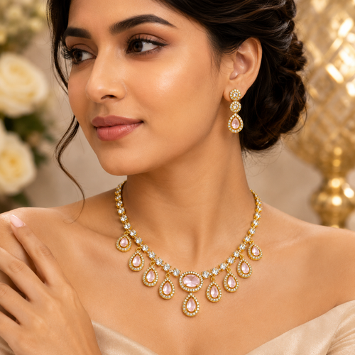 CR Crown AD Premium Designer Necklace A26