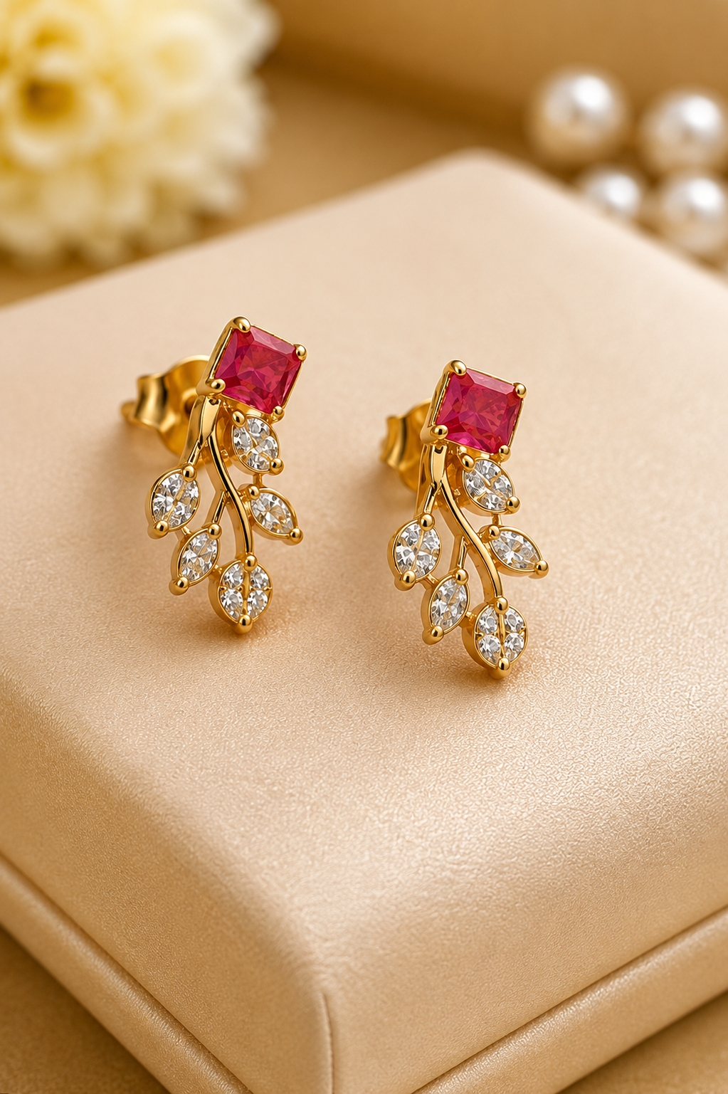 CR Noor Royale AD Necklace Set 166