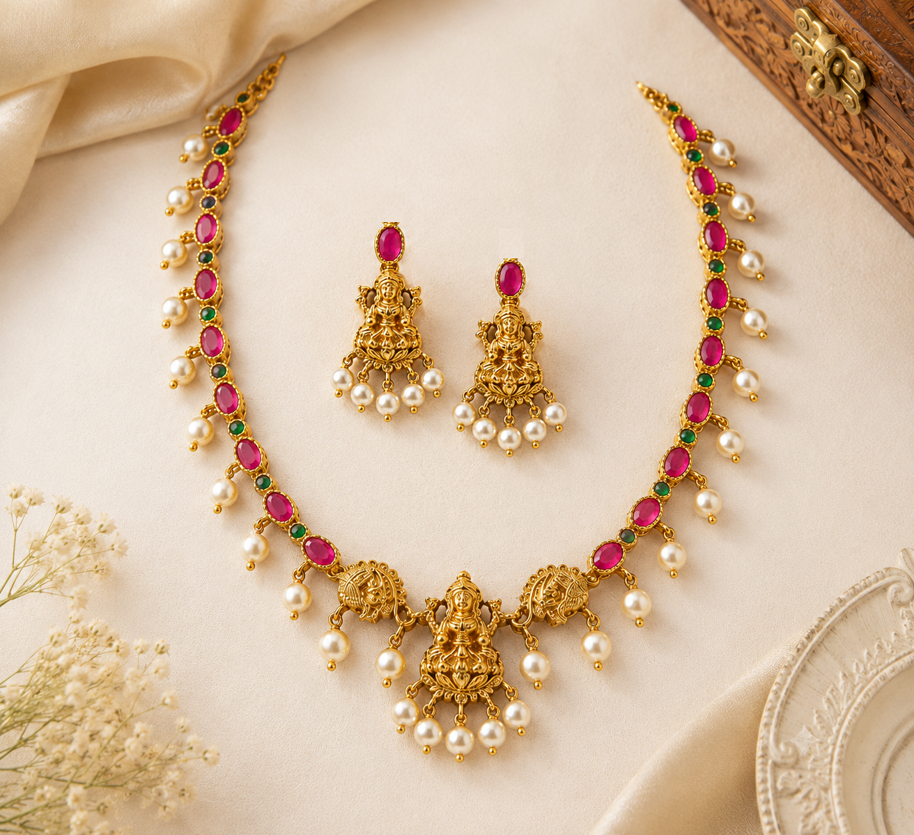 CR Crown AD Premium Designer Necklace A3