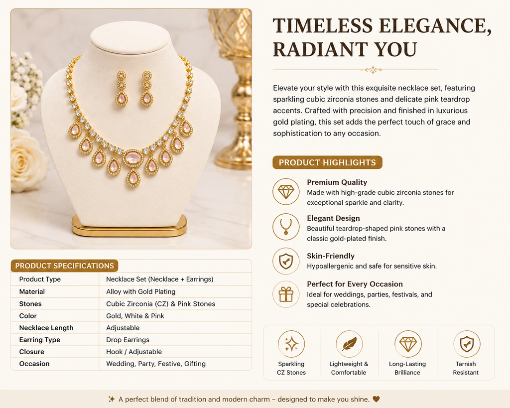 CR Crown AD Premium Designer Necklace A26