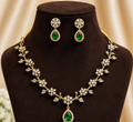 CR Noor Royale AD Necklace Set 163