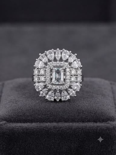 Radiant Crown Ring