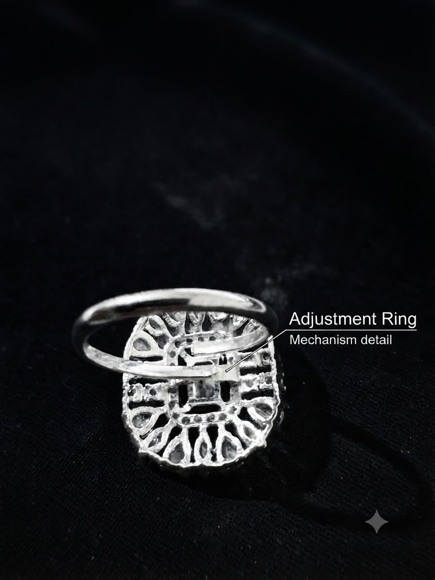 Radiant Crown Ring